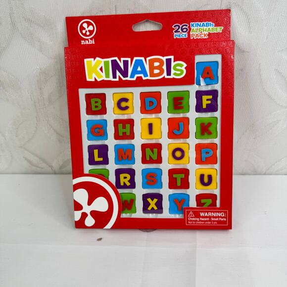 Nabi Fuhu KINABI 26 Piece Alphabet Letter Pack - Picture 5 of 5